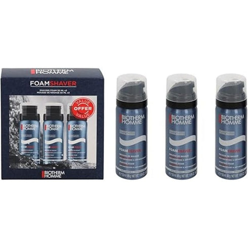 Biotherm Homme Gift Set 3 x 50ml Sensitive Shaving Foam